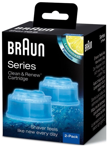 Braun CCR2 Cleaner Refills for Pulsonic, 360 Complete, Activator, Syncro,  Contour and Flex XP Shavers.