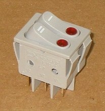 Doble Interruptor De Radiador De Aceite - DRH2415 - Gris - 125V15A Delonghi