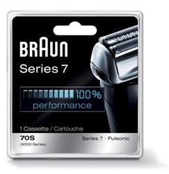 Braun 70S Replacement Shaving Heads for Pulsonic, Series 7